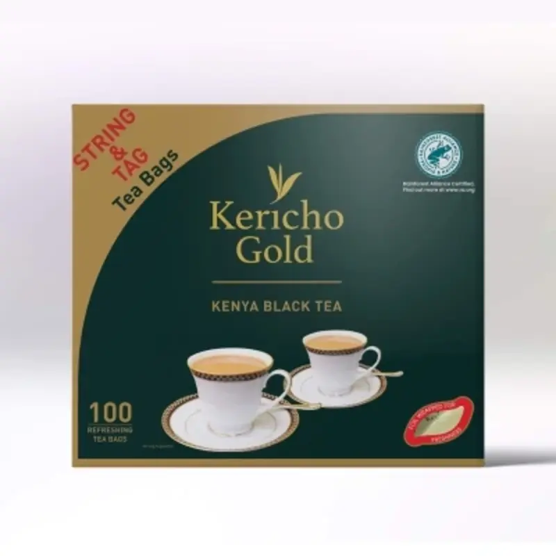 Kericho Gold String & Tag Tea 100 Bags